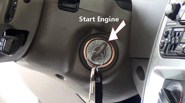 enciende el motor