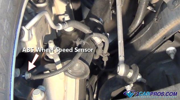 Sensor de velocidad de rueda ABS