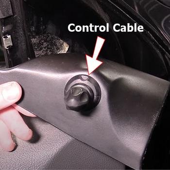 perilla del cable de control del espejo