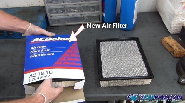 nuevo filtro de aire