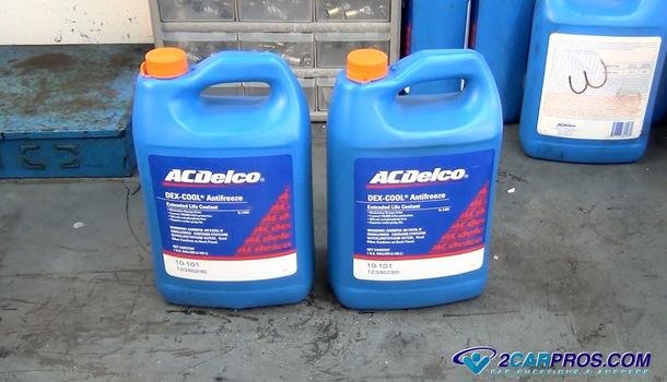 anticongelante refrigerante del motor