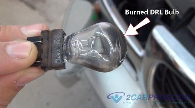bombilla DRL quemada