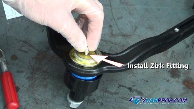 Instale el accesorio de circonio