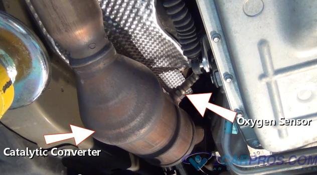 sensor de oxígeno del convertidor catalítico
