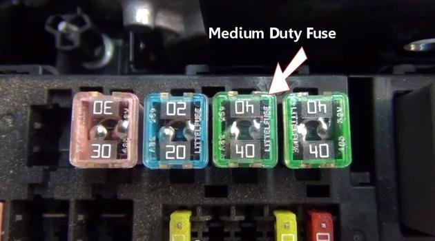 fusible mediano