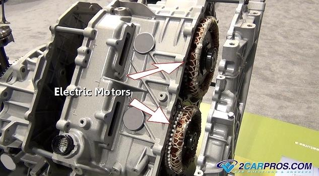 motor eléctrico híbrido