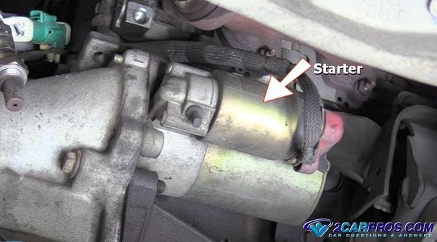 quitar el motor de arranque