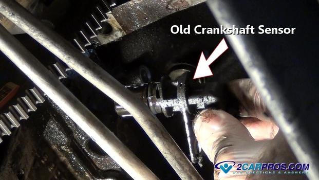 antiguo sensor de posición del cigüeñal