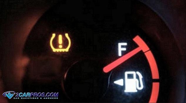 luz de advertencia de llanta baja