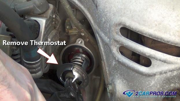 quitar el termostato