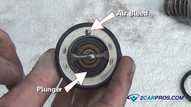 termostato de purga de aire