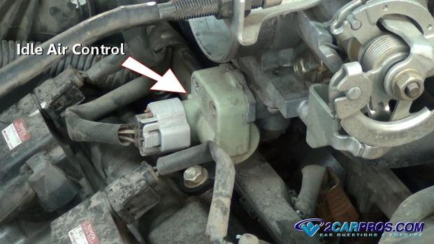 válvula de control de aire de ralentí