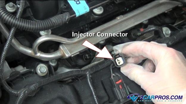 conector del inyector