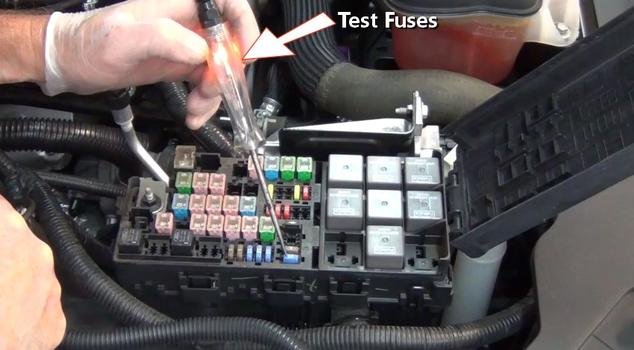 fusible de prueba
