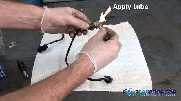 sensor de oxígeno lubricado