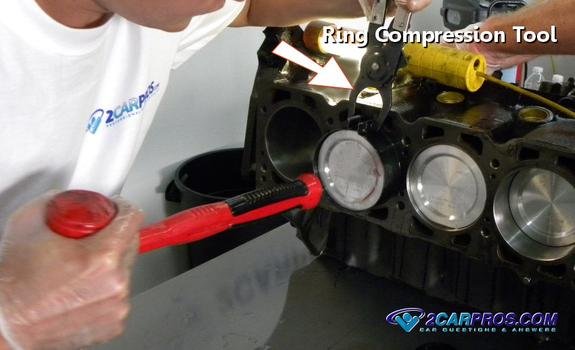 Instalación del pistón